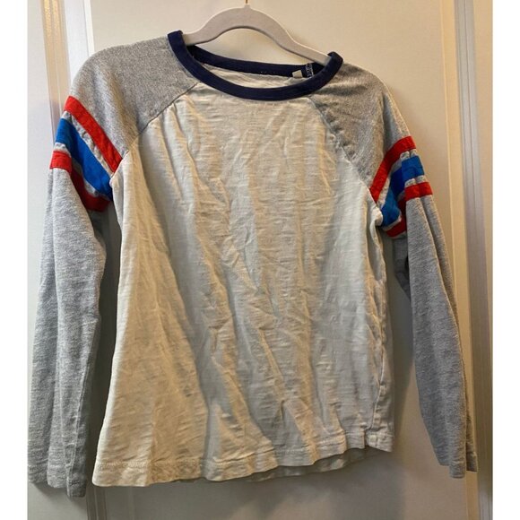 Mini Boden Boys Baseball Tee Raglan T-Shirt Size 9 - Picture 2 of 5